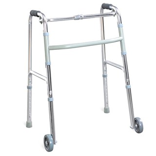 Walker FS912L วอล์คเกอร์อลูมิเนียม มีล้อ พับได้