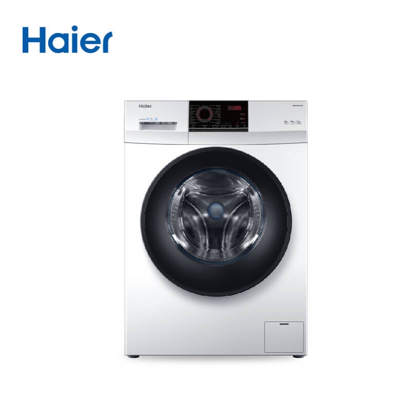 HAIER เครื่องซักผ้าฝาหน้าอินเวอร์เตอร์ ขนาด 8 กก. รุ่น HW80-BP10HBI