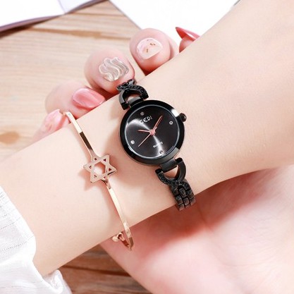 GEDI 1242 นาฬิกาสร้อยข้อมือ ของแท้ 100% นาฬิกาแฟชั่น นาฬิกาข้อมือผู้หญิง