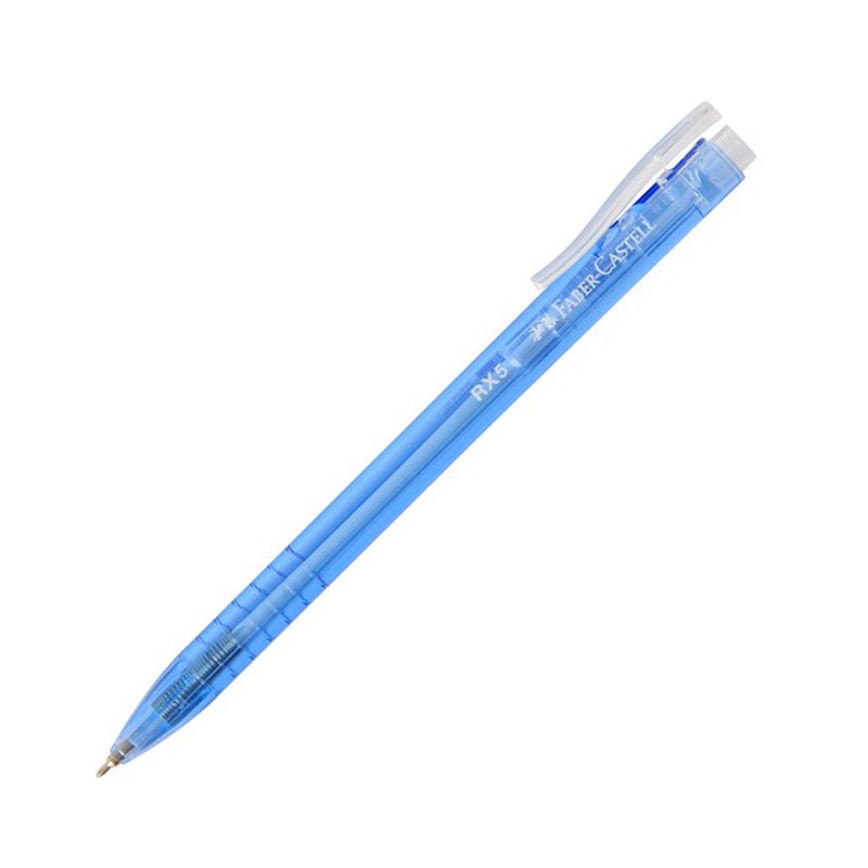 Faber-Castell ปากกาลูกลื่น 0.5 มม. น้ำเงิน รุ่น RX5