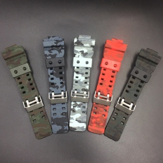 Replacement Camouflage Watch Strap Band For G Shock 16mm GA100/120/GD120/G-8900