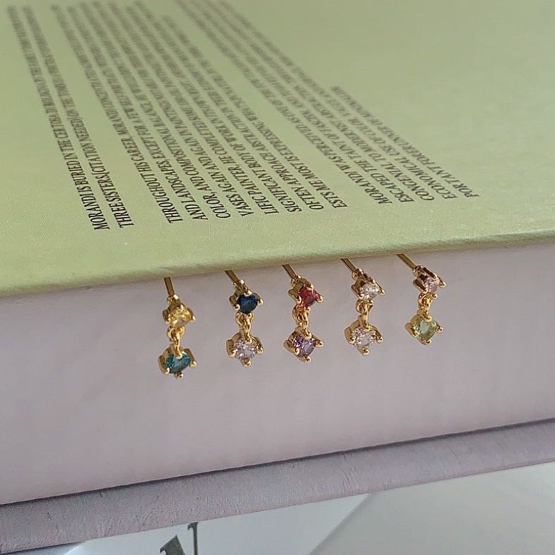 gemmie drop - morning.earrings