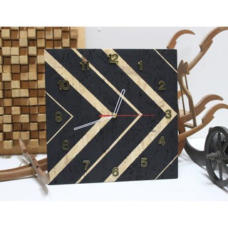 นาฬิกาไม้ นาฬิกาแขวนผนัง นาฬิกาไม้แขวนผนัง นาฬิกา Modern สวยๆ นาฬิกา Handmade ,Wood wall clock