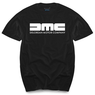 เสื้อยืดครอปDmc DeLorean - เสื้อยืดลําลอง ผ้าฝ้าย แขนสั้น พิมพ์ลาย Back To The Future Film สีดํา แฟชั่นใหม่ สําหรับผู้ชา