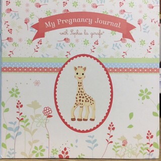 Baby Record book Sophie la giraffe pregnancy journal