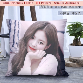 Around Blackpink Jin Zhini Pillow Case Customized Cushion Pillow Case Should Help Creative Girlfriends Birthday Gift Printed Pillowcase Lazy Pillow Case Nap Pillowcase (excluding Core)