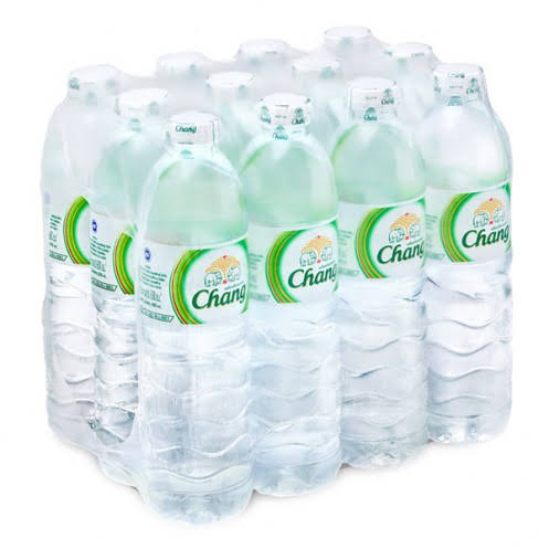 ส่งฟรี  ช้าง น้ำดื่ม ขนาด 600ml ยกแพ็ค 12ขวด CHANG DRINKING WATER     ฟรีปลายทาง