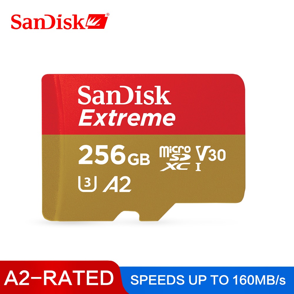 Micro SD Card 256GB A2 Read Speed 160M/s Memory Card 32GB Extreme Micro SD Card 64GB 128GB