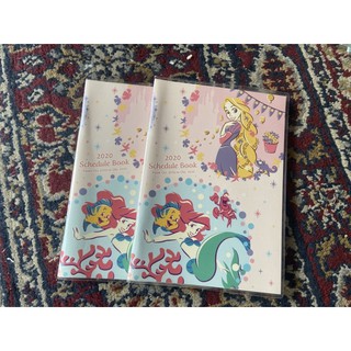 Disney Princess Schdule book / Date book / สมุดโน้ตปฎิทิน 2020