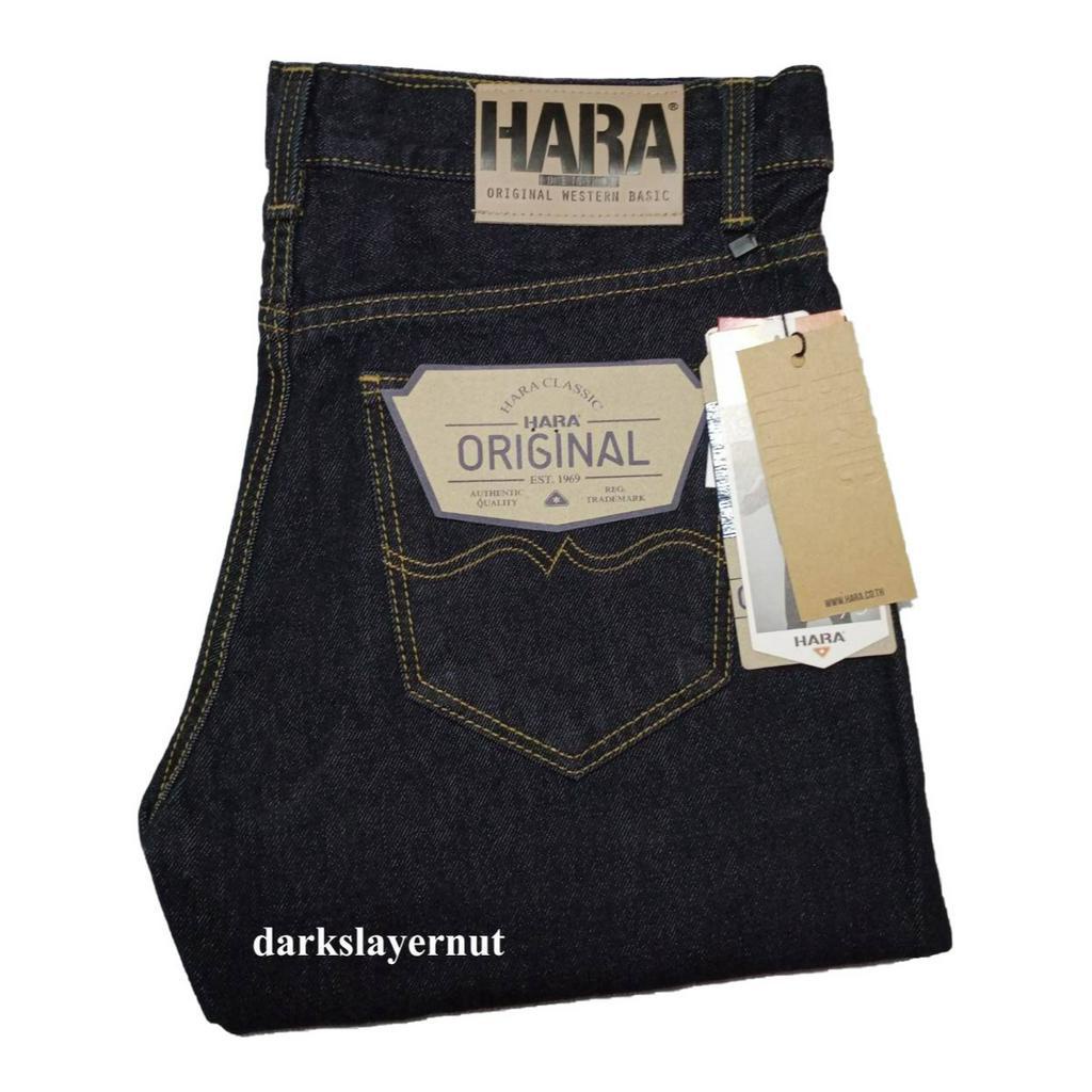 HARA Jeans กางเกงยีนส์ (ขากระบอกเล็ก) ยี่ห้อ HARA แท้ 100%