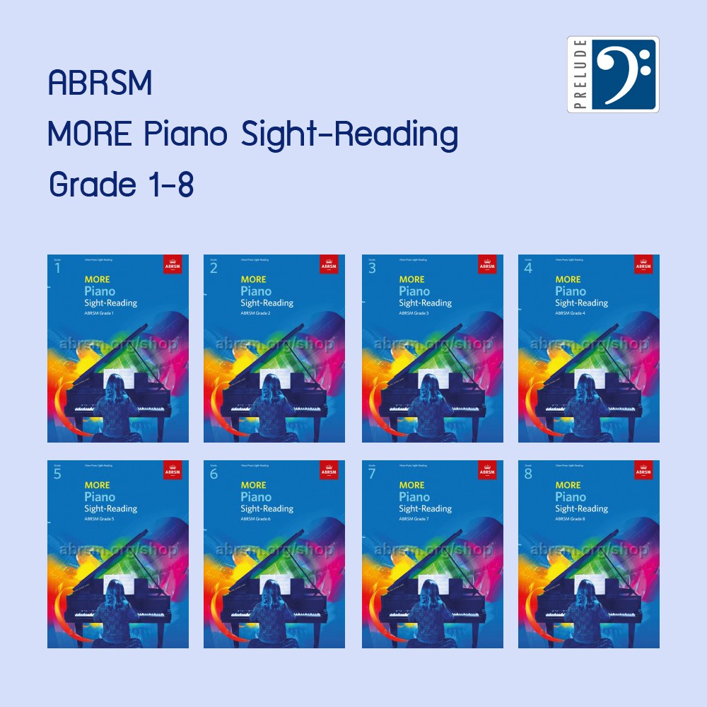 ABRSM More Piano Sight-Reading G1-8