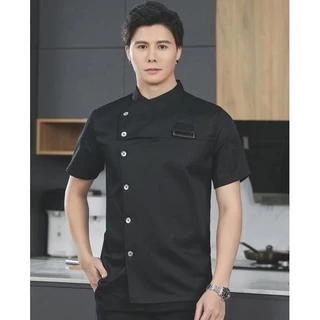 เสื้อแจ็กเก็ต เครื่องแบบเชฟ และผ้ากันเปื้อน สําหรับร้านอาหาร โรงแรม คาเฟ่ พนักงานเสิร์ฟ