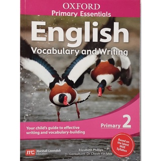 Oxford Primary Essentials English Vocabulary&amp;Writing P.2#หนังสือเสริมทักษะเกี่ยวกับคำศัพท์และการเขียนชั้นป.2 พร้อมเฉลย#