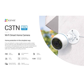 กล้องสมาร์ทโฮม Wi-Fi Ezviz C3TN 1080P Wi-Fi Camera