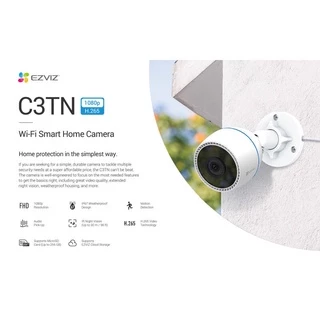 Ezviz รวมรุ่น (C3TN , H3C Color , C3TN OutPro , H3) กล้องเลนส์ฟิกส์ สำหรับใช้งานสำหรับภายนอก (รับประกันสินค้า 2 ปี)