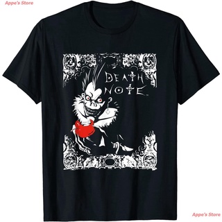 Appes Store Cartoon Death Note Ryuk Apple And Logo T-Shirt เสื้อยืดอนิเมะ