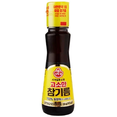 ottogi sesame oil น้ำมันงาเกาหลี 오뚜기 고소한 참기름 80ml/320ml/160ml/110ml