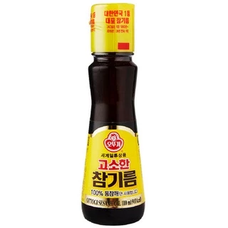 ottogi sesame oil น้ำมันงาเกาหลี 오뚜기 고소한 참기름 80ml/320ml/160ml/110ml