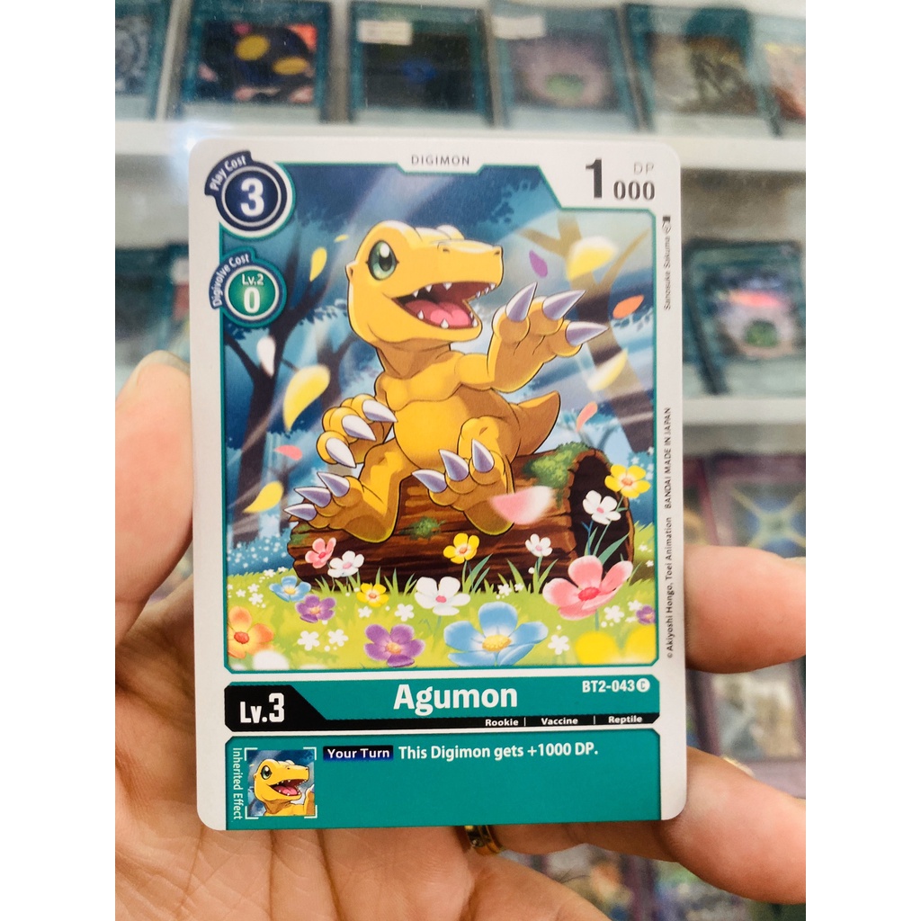 Digimon Card รหัส BT043 - Agumon - Digimon - Common
