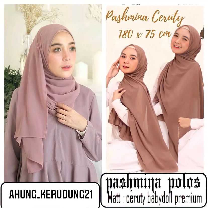 Pashmina BABYDOLL PREMIUM POLOS HIJAB HIJAB HIJAB