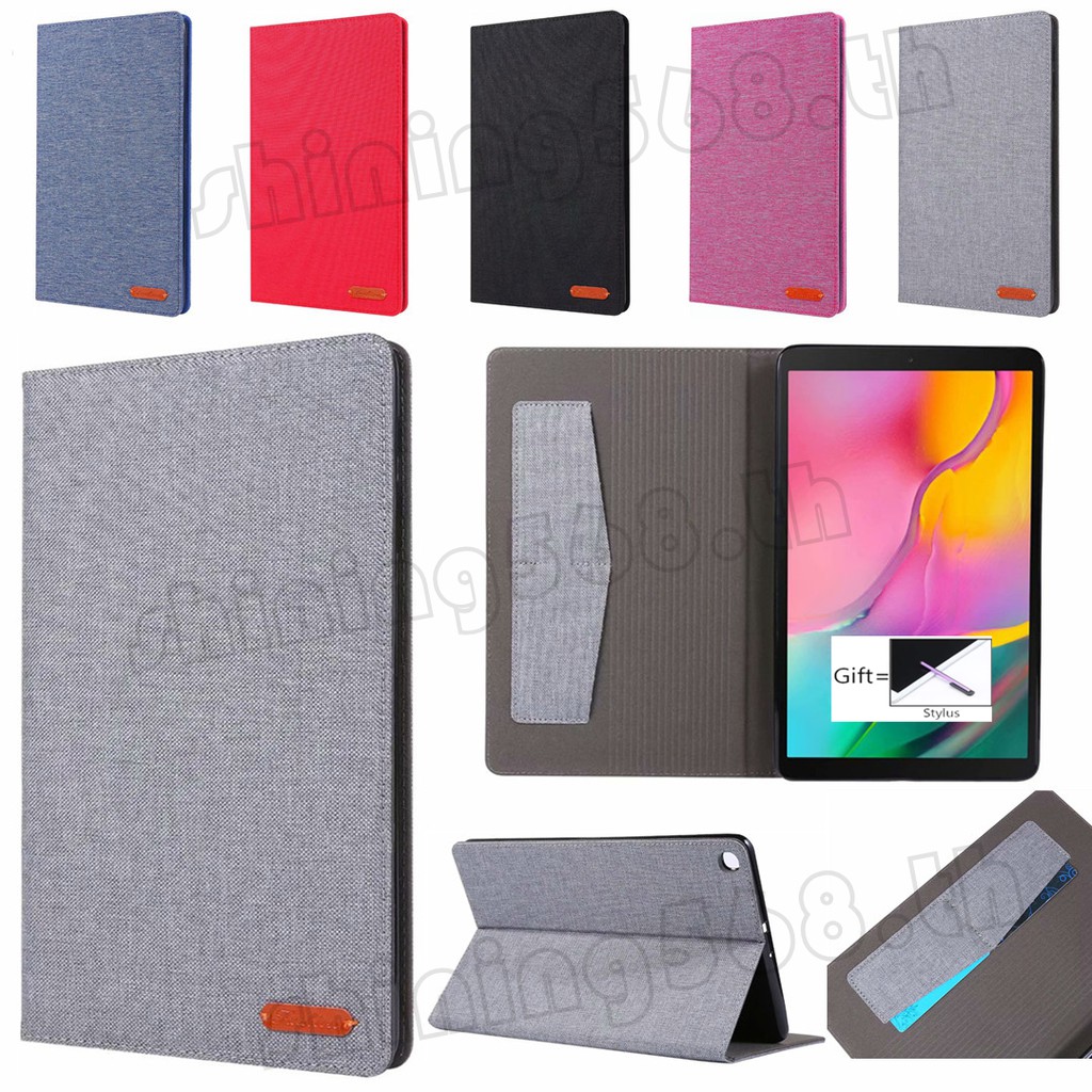 เคสแท็บเล็ตหนังแบบพับได้กันกระแทกสําหรับ Samsung Galaxy Tab A 10.1 นิ้ว 2019 Sm-T510 T515