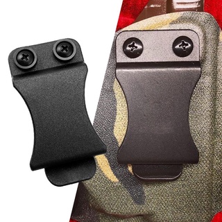 ยุทธวิธี K sheath HOLSTER คลิปเอวกลางแจ้ง DIY พ็อกเก็ต sheath เข็มขัดคลิปพร้อมสกรูปรับยึด knapsack อุปกรณ์เสริม