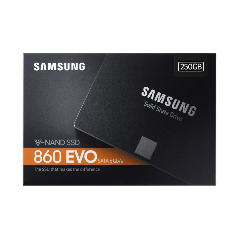 SAMSUNG 860 EVO SATA-lll 2.5" SSD 250GB (MZ-76E250BW)