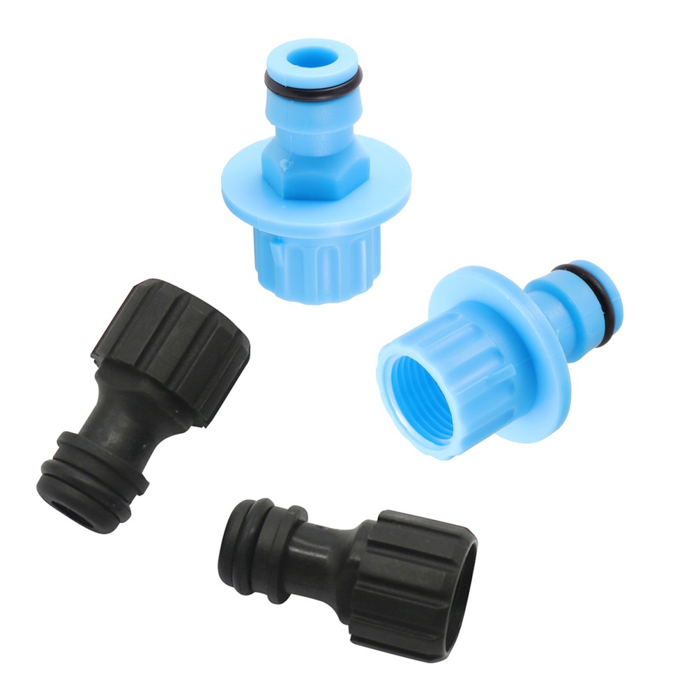 5 ชิ้นปั๊มหัวนม Quick Connector ล้างรถ Garden Aquarium อุปกรณ์ท่อน้ํา