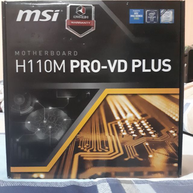 MAINBOARD (เมนบอร์ด) 1151 MSI H110M PRO-VD PLUS