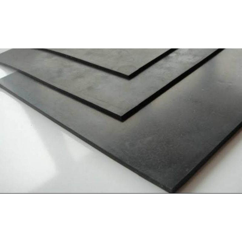 แผ่นปะเก็นยางเสริมผ้าใบ 1ชั้น กว้าง  25 cm x หนา 10 มิล ( 1แผ่น /แพ็ค)