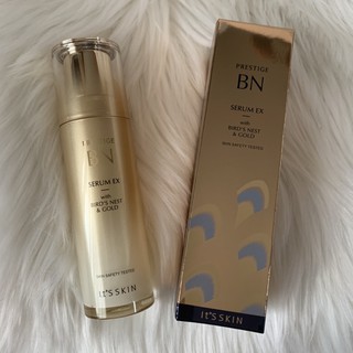 แท้ 💯% Its Skin PRESTIGE BN Serum EX 40ml เซรั่มรังนกผสมทองคำ ผิวตึงกระชับ ขาวใส ของใหม่ แท้ พร้อมส่งค่ะ ❤️