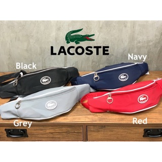 Lacoste Men’s Leather Waist Bag🐊🎈