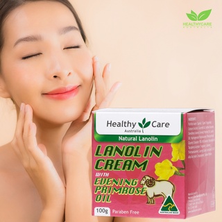 Healthy Care Lanolin Cream With Evening Primrose Oil 100g