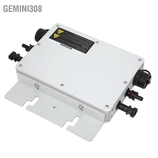 Gemini308 ระบบอินเวอร์เตอร์เชื่อมต่อ โวลตาอิก กันน้ํา สีเงิน Wvc‐600W