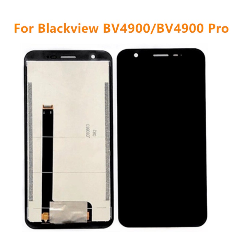 สําหรับ Blackview BV4900 จอแสดงผล LCD Touch Screen Digitizer สําหรับ Bv4900 Pro เปลี่ยนโทรศัพท์อะไหล