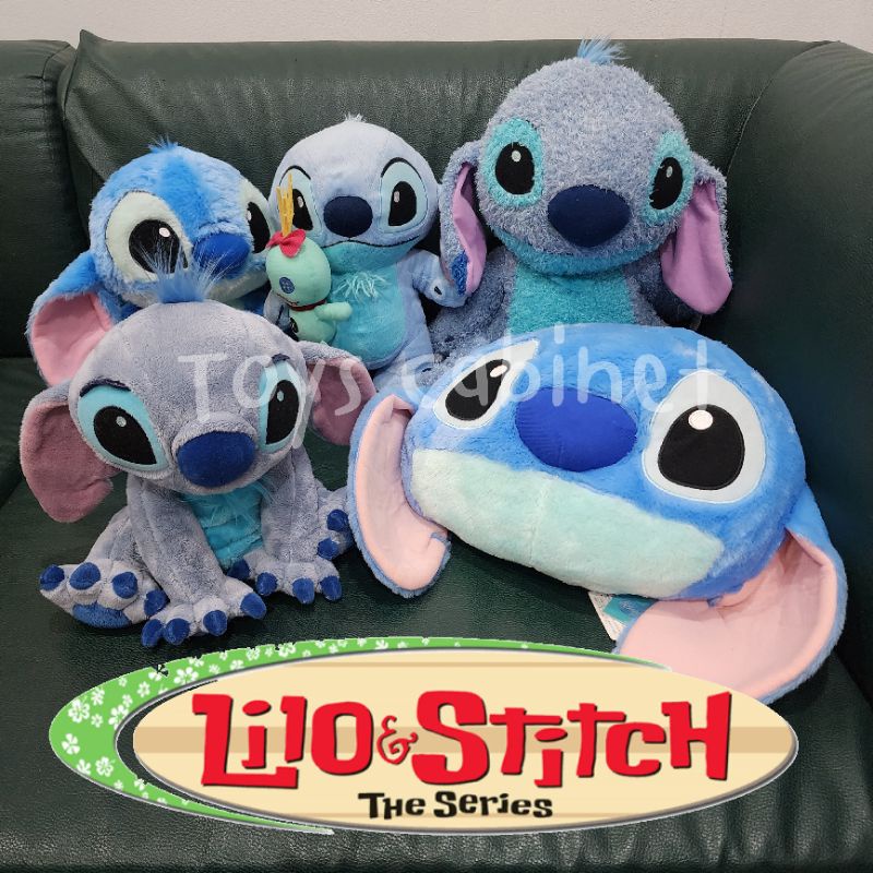 ตุ๊กตา lilo stitch angle แองเจิ้ล สติทช์ สกั้ม Scrump จากเรื่องลิโลแอนด์สติทช์ lilo&amp;stitch สินค้าลิขสิทธิ์แท้จากญี่ปุ่น