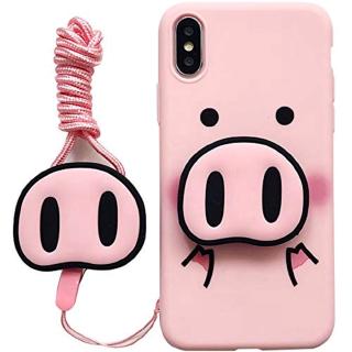 เคสมือถือซิลิโคนลายการ์ตูนหมูสําหรับ Vivo Y17 Y15 Y12 Y11 V15 V7 Plus V5 V5s V5 Lite V9 V11i Y91 Y95 Y93 Y53 Y81 Y83 Y97 Y71 Y66 Y85