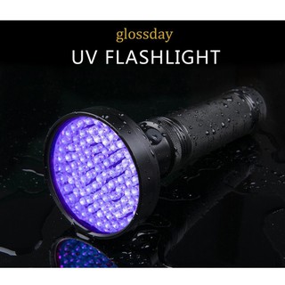 ไฟฉาย LED UV 100 ดวง LED 395nm การฟอกขาวด้วยแสง UV ด้วยไวโอเล็ต LED ไฟฉาย