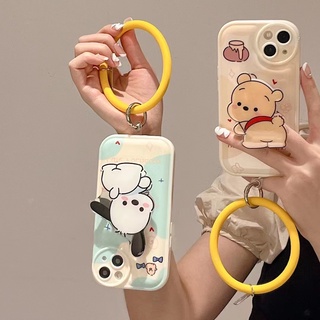 เคสโทรศัพท์มือถือ ลายการ์ตูนหมีพูห์ 3D สําหรับ OPPO A97 A76 A36 A57 A16 A15 A15s A92 A53 A31 2020 A5 2020 A9 2020 Reno 7z Reno 8 Pro Reno 5 Pro 5z Reno 6z A3s A12e A5s A7 A12 F9 F11 เคส