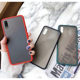 พร้อมส่ง Case Samsung galaxy A02 เคสกันกระแทก ปุ่มสีผิวด้าน ขอบนิ่มหลังขุ่น กันลอยกล้อง เคสโทรศัพท์ ซัมซุง [ ส่งจากไทย ]