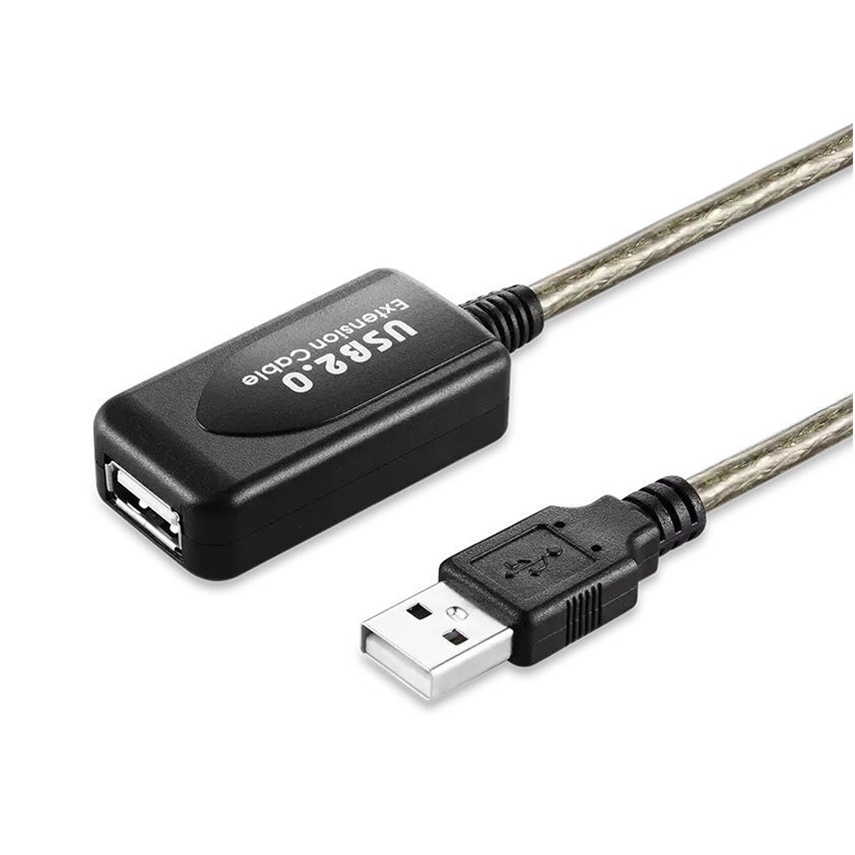 สายต่อยาว USB 2.0 ยาว 5 เมตร มี IC USB 2.0 Extension Cable 5M