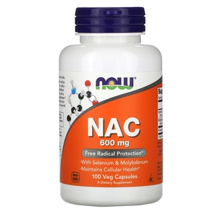 Now Foods, NAC, 600 mg, 100 Vcaps