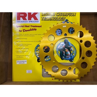 สเตอร์หลัง  NINJA250-300-400  ขนาด520  เบอร์45-47  งานRK  19