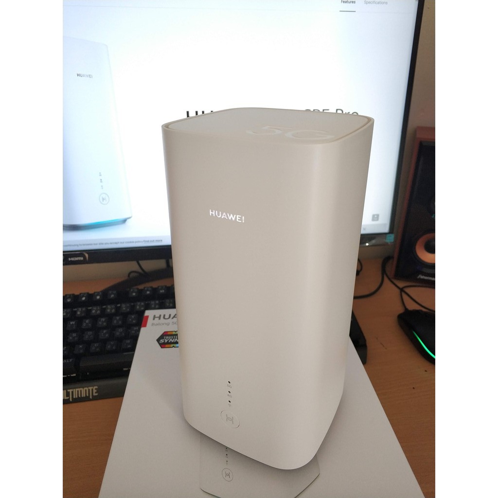 [มือสอง เก็บเงินปลายทาง] Huawei 5G CPE PRO H112-372 (Router 5G/4G+/4G/3G) + 4CA