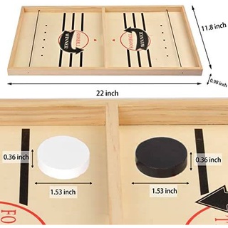 Board Game (บอร์ดเกม)SlingPuck (1ชุด) เกมกระดาน เกมสำหรับครอบครัว เกมฟุตบอล เล่นสนุก คลายเครียด พร้อมจัดส่งจากไทย