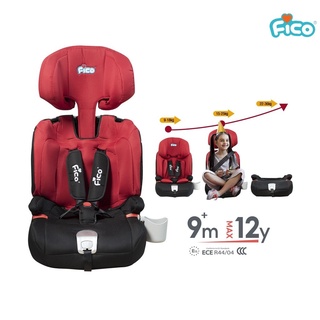 Fico คาร์ซีท รุ่น Diamond KS16 ล็อตใหม่(ES16 New) ติดตั้งด้วยสายรัดนิรภัย 3 จุด