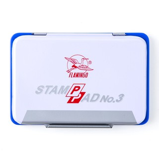 แท่นประทับ สีน้ำเงิน ฟลามิงโก้ 3/Stamp Pad Blue Flamingo 3