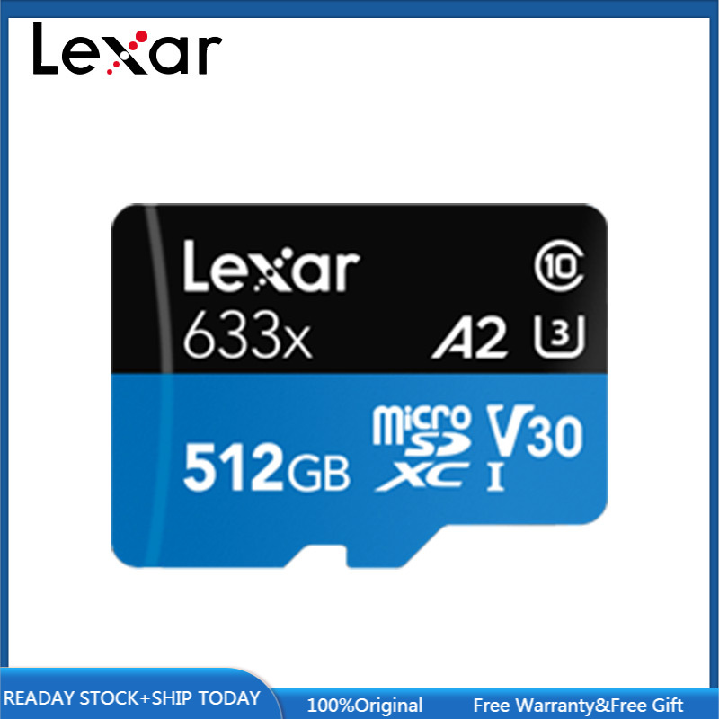 Lexar 128GB Micro SD Card 256GB Memory Card 64GB High Speed Up to Max 95M/s 512G 32GB Flash Card