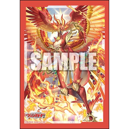Bushiroad Sleeve Collection Mini Vol.600 Cardfight!! Vanguard "Chakrabarthi Phoenix Dragon, Nirvana Jiva" - VG, สลีฟ