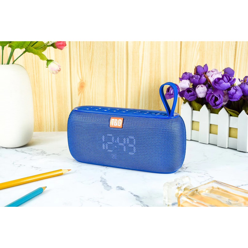 TG177ลำโพงบลูทูธไร้สาย Portable wireless Speaker ลำโพงนาฬิกาปลุก ตั้งเวลาได้ ตัวเล็กพกพาสะดวก น้ำหนักเบา รุ่น TG-177 - รูปที่ 6